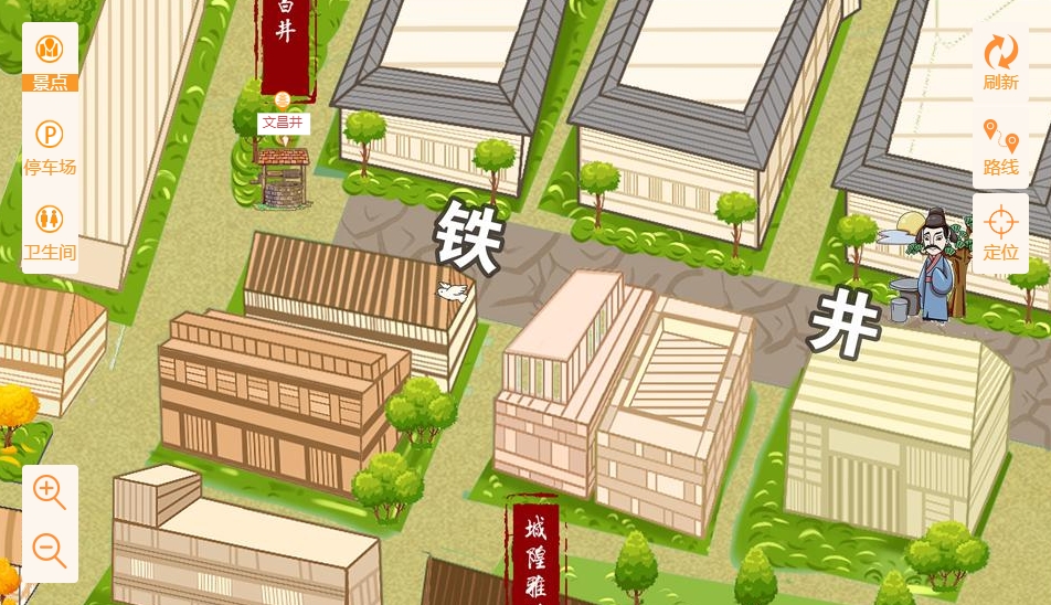 礼纪镇智慧景区：手绘地图与语音导览的完美融合